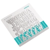 Faca de Corte Mimo Embossing - Letras de Imprensa - 30 Pç