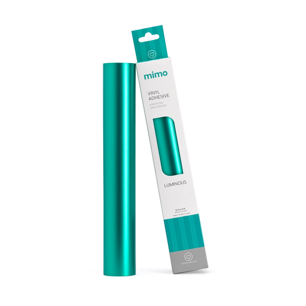 Adesivo Vinil Luminous Fosco -  Verde Menta - Mimo - 30,5 cm x 1,22 m - 1 Unid