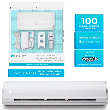 Equipamento para Recorte de Papéis Silhouette Cameo 5 Plus