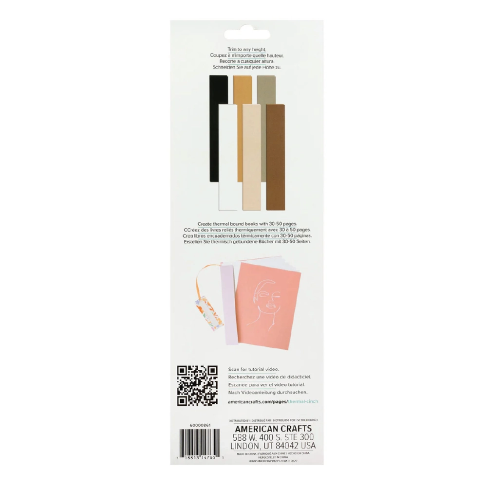 Fita Thermal Cinch We R para encadernação - Basic 6 unds