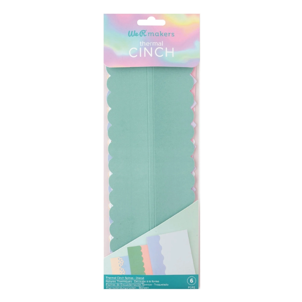 Fita Thermal Cinch We R para encadernação - Diecut 6 unds