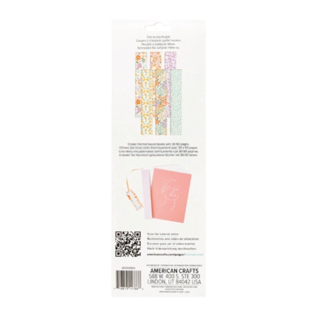 Fita Thermal Cinch We R para encadernação - Floral 6 unds