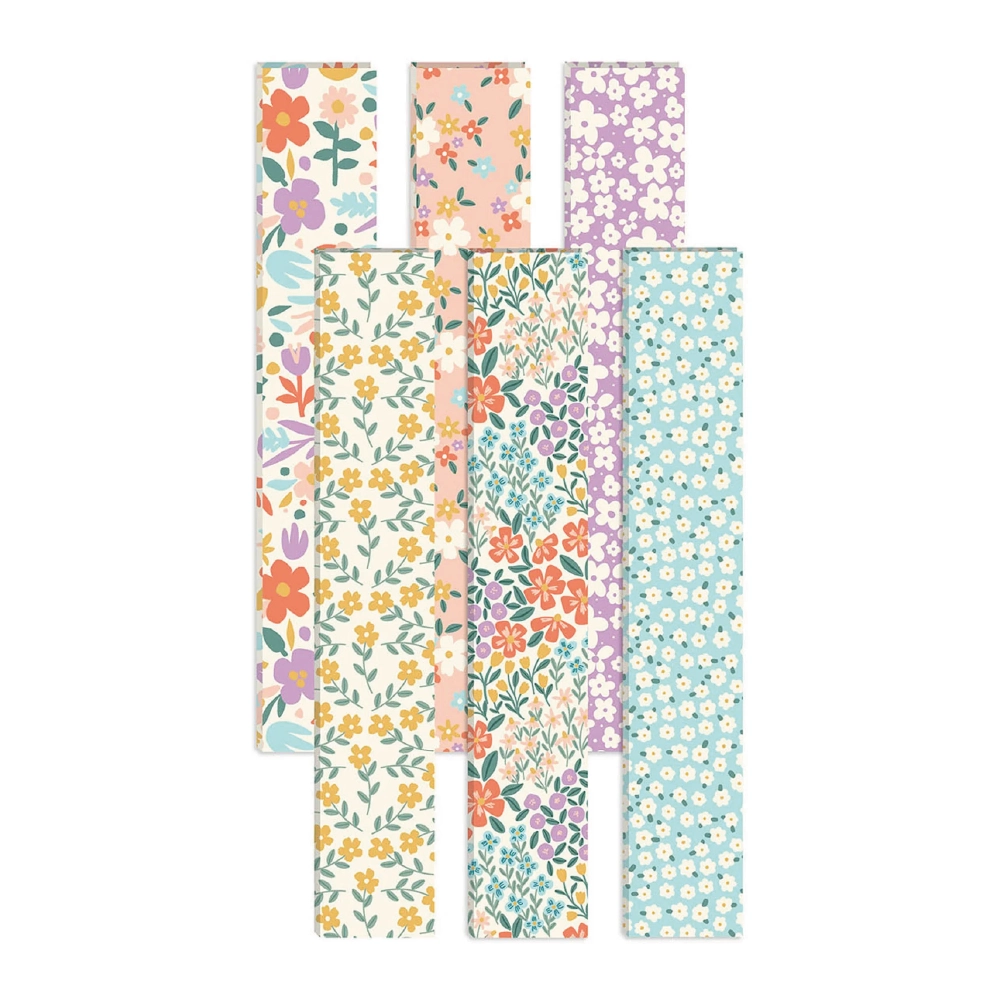 Fita Thermal Cinch We R para encadernação - Floral 6 unds