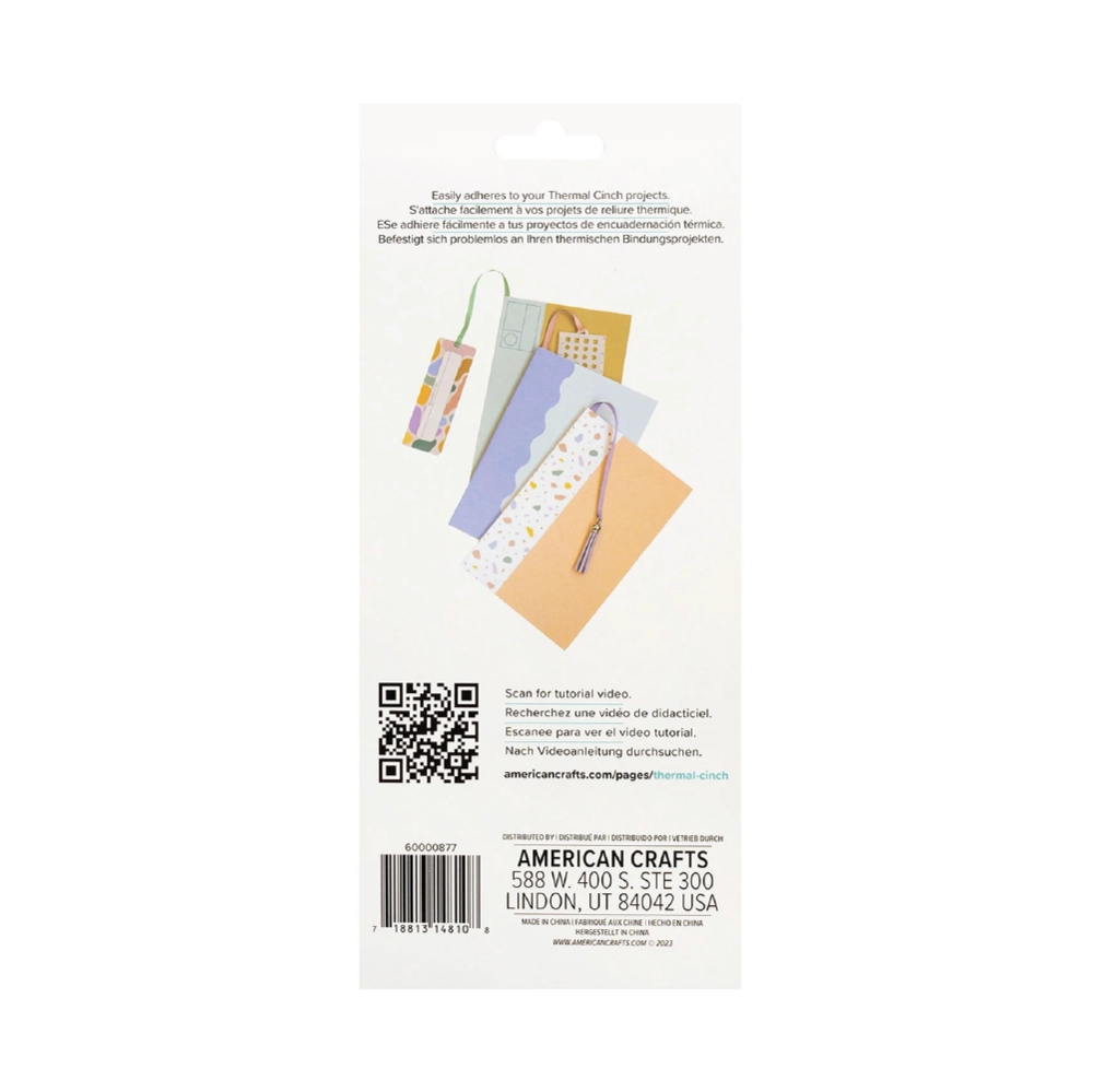 Marcador de Página Thermal Cinch We R  - Tassel  6 unds