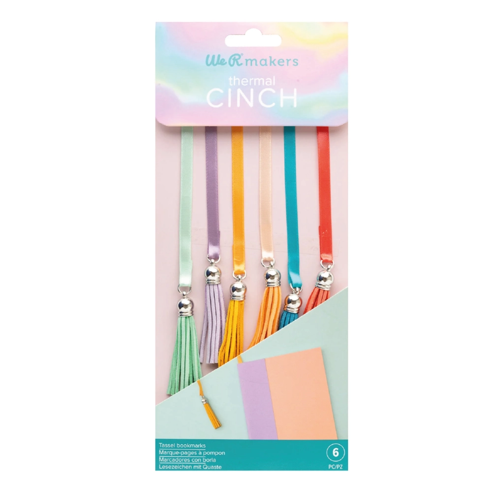 Marcador de Página Thermal Cinch We R  - Tassel  6 unds