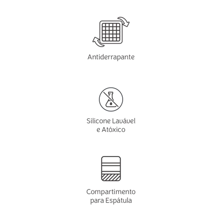 Suporte Aplicador de Adesivos para Copos e Garrafas Mimo