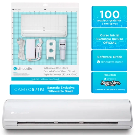Silhouette Cameo 5 Plus + Curso Online Inicial