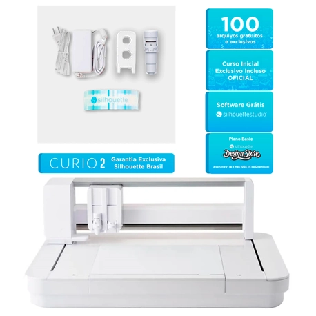 Silhouette Curio 2 + Curso Online de Iniciação