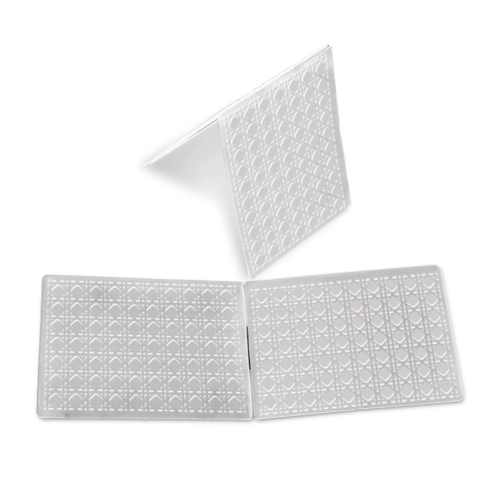 Molde para Embossing Palhinha Indiana - Mimo - 10,6 X 15 cm