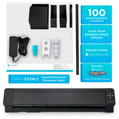 Equipamento para Recorte de Papéis Silhouette Cameo Pro MK 2