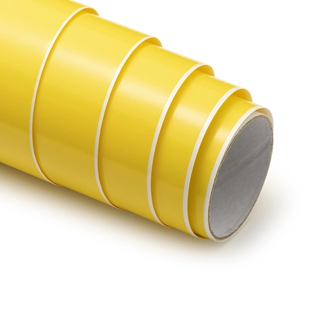 Adesivo Vinil Color Pop Brilho - Amarelo Canarinho - Mimo - 30,5 cm x 1,22 m - 1 Unid