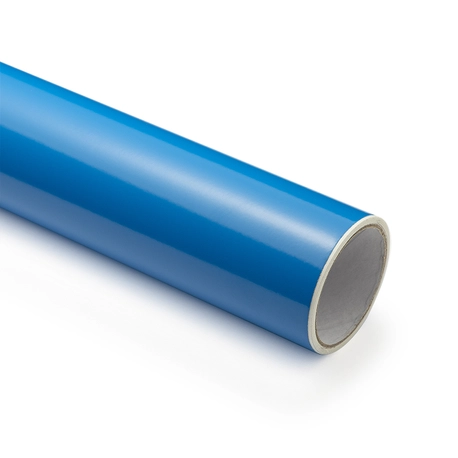 Adesivo Vinil Color Pop Brilho - Azul - Mimo - 30,5 cm x 1,22 m - 1 Unid