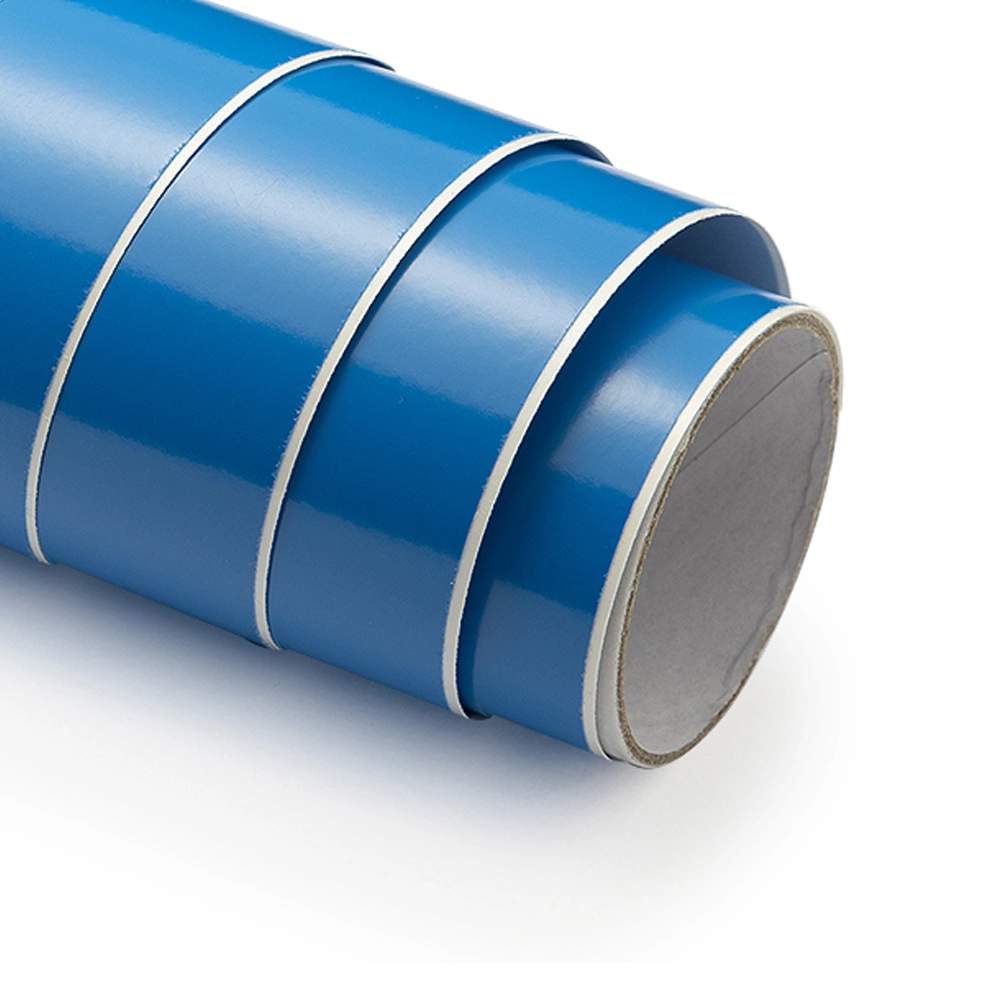 Adesivo Vinil Color Pop Brilho - Azul - Mimo - 30,5 cm x 1,22 m - 1 Unid