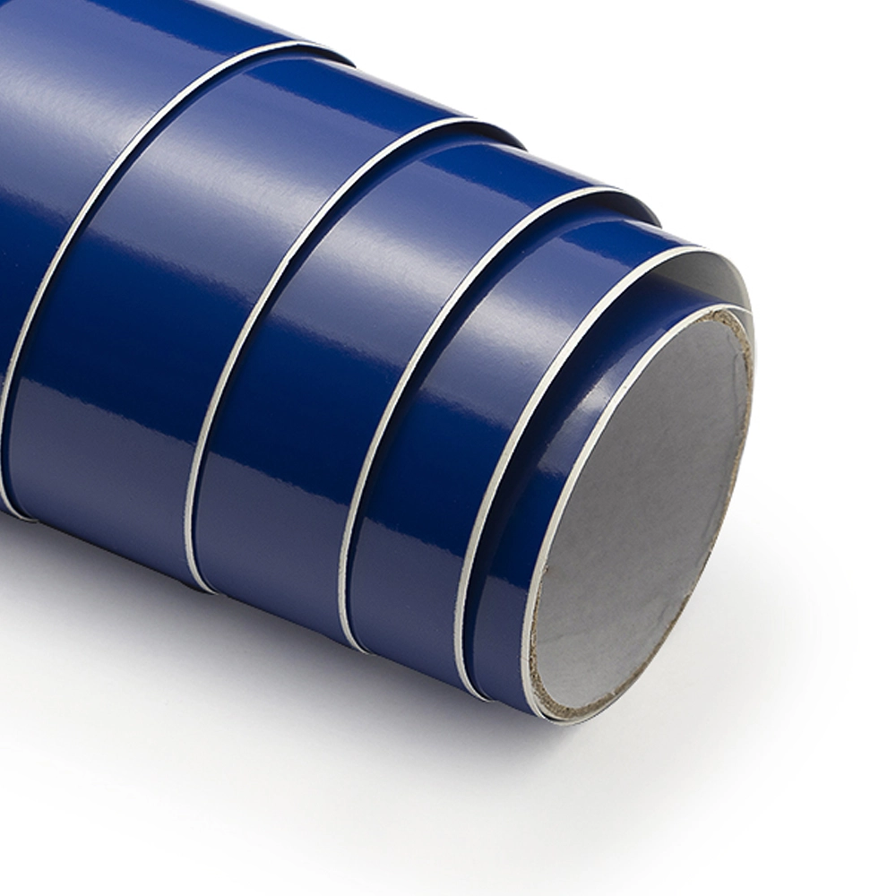 Adesivo Vinil Color Pop Brilho - Azul Marinho - Mimo - 30,5 cm x 1,22 m - 1 Unid