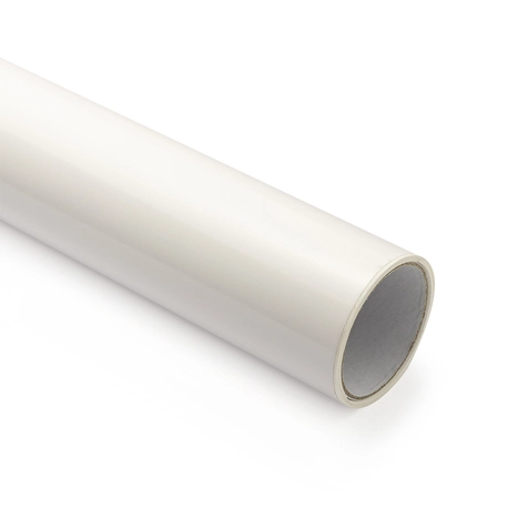 Adesivo Vinil Color Pop Brilho - Branco Neve - Mimo - 30,5 cm x 1,22 m - 1 Unid
