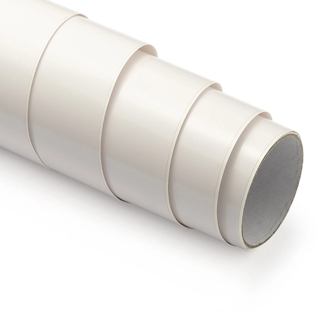 Adesivo Vinil Color Pop Brilho - Branco Neve - Mimo - 30,5 cm x 1,22 m - 1 Unid