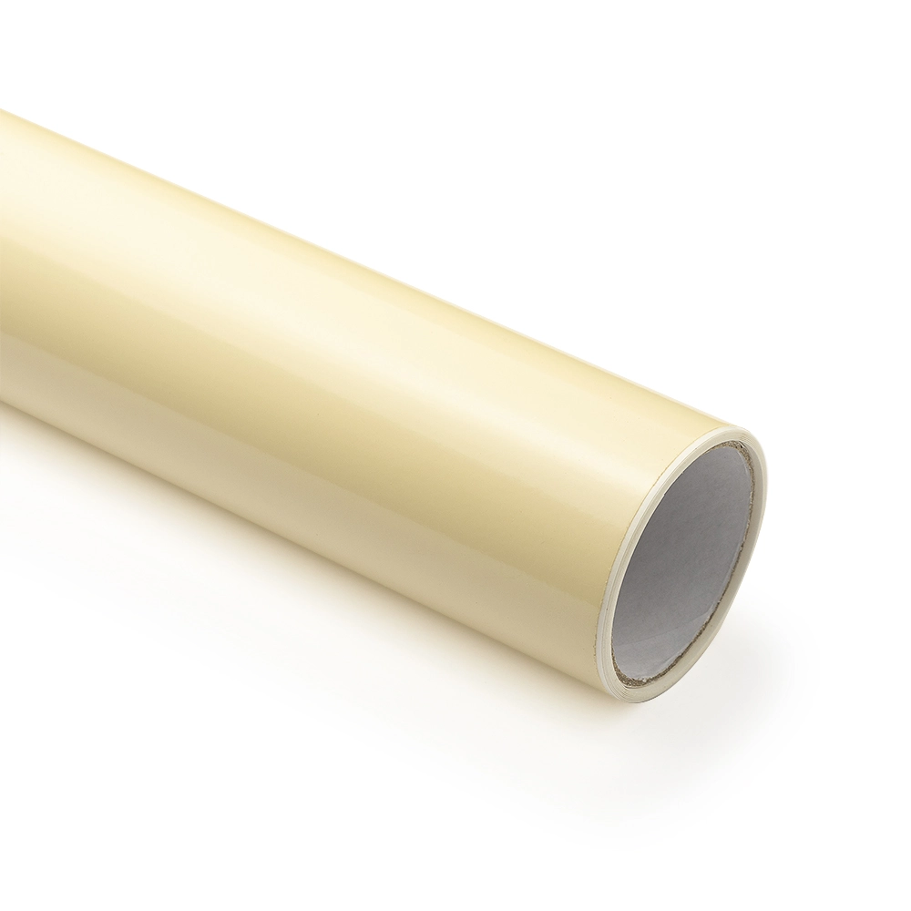 Adesivo Vinil Color Pop Brilho - Creme Baunilha - Mimo - 30,5 cm x 1,22 m - 1 Unid