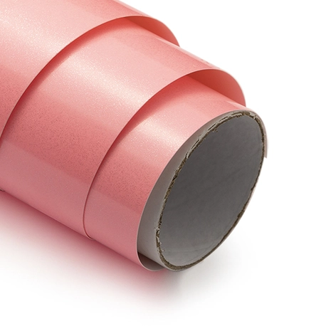 Adesivo Vinil Thermal Color - Frio - Rosa Pink perolizado para Vermelho - Mimo - 30,5 cm x 61 cm - 1 Unid