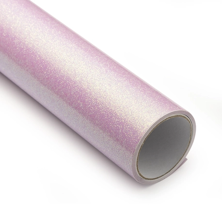 Adesivo Vinil Glitter Holográfico - Lilás - Mimo - 30,5 cm x 1,22 m - 1 Unid