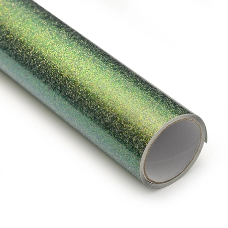 Adesivo Vinil Glitter Holográfico - Ouro Místico - Mimo - 30,5 cm x 1,22 m - 1 Unid