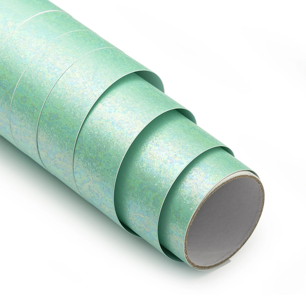 Adesivo Vinil Glitter Estelar - Azul Tiffany - Mimo - 30,5 cm x 1,22 m -  1 Unid