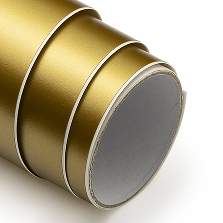 Adesivo Vinil Color Pop Fosco - Dourado - Mimo - 30,5 cm x 1,22 m - 1 Unid