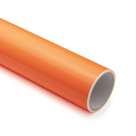Adesivo Vinil Color Pop Fosco - Laranja Neon - Mimo - 30,5 cm x 1,22 m - 1 Unid