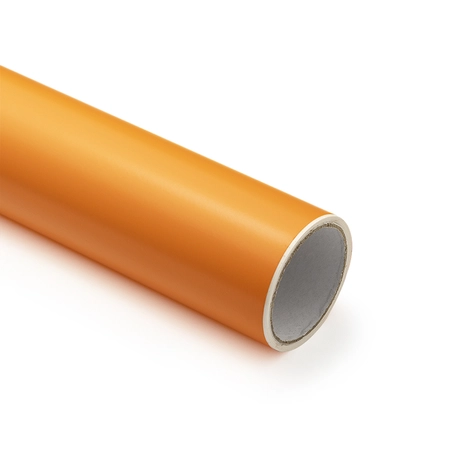 Adesivo Vinil Color Pop Fosco - Laranja Puro - Mimo - 30,5 cm x 1,22 m - 1 Unid