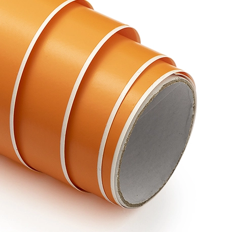 Adesivo Vinil Color Pop Fosco - Laranja Puro - Mimo - 30,5 cm x 1,22 m - 1 Unid
