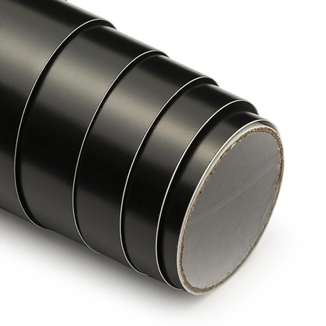 Adesivo Vinil Color Pop Fosco - Preto Absoluto - Mimo - 30,5 cm x 1,22 m - 1 Unid
