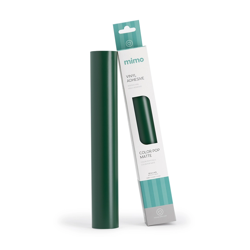 Adesivo Vinil Color Pop Fosco - Verde Oliva - Mimo - 30,5 cm x 1,22 m - 1 Unid