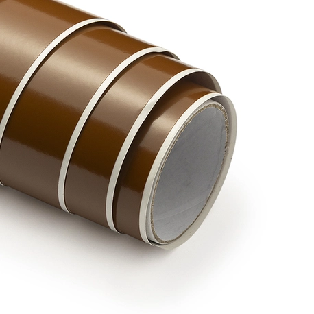 Adesivo Vinil Color Pop Brilho - Marrom - Mimo - 30,5 cm x 1,22 m - 1 Unid