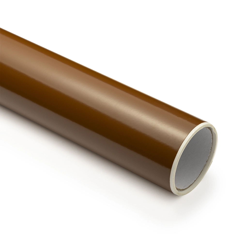 Adesivo Vinil Color Pop Brilho - Marrom - Mimo - 30,5 cm x 1,22 m - 1 Unid