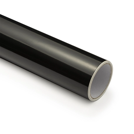 Adesivo Vinil Color Pop Brilho - Preto Absoluto - Mimo - 30,5 cm x 1,22 m - 1 Unid