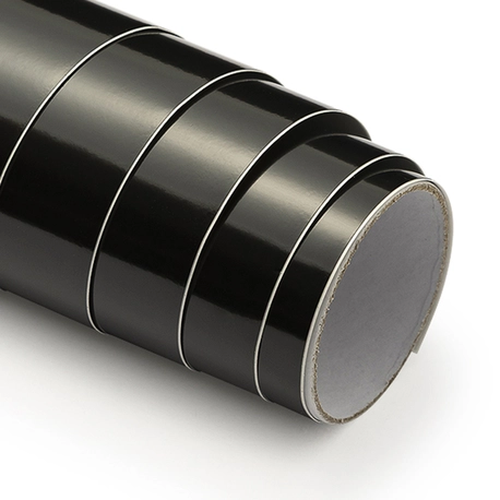 Adesivo Vinil Color Pop Brilho - Preto Absoluto - Mimo - 30,5 cm x 1,22 m - 1 Unid