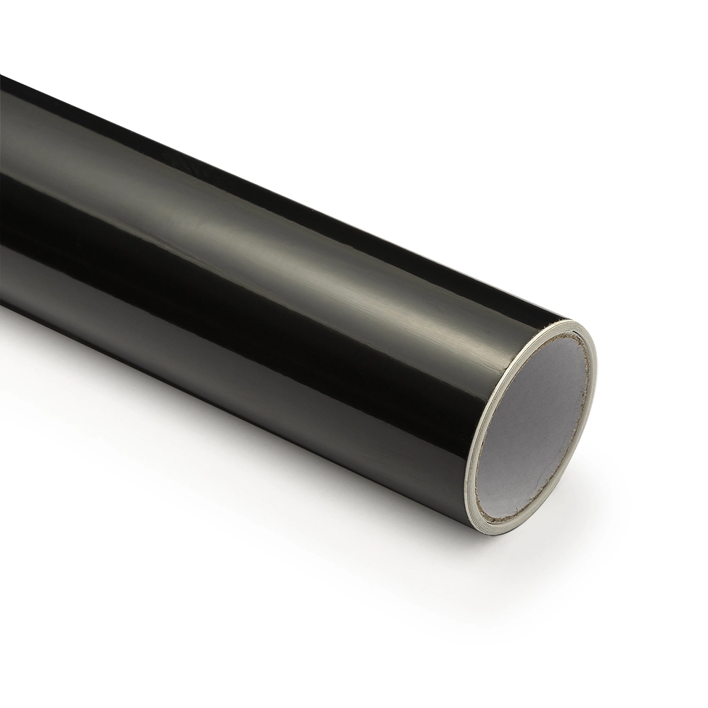 Adesivo Vinil Color Pop Brilho - Preto Absoluto - Mimo - 30,5 cm x 1,22 m - 1 Unid