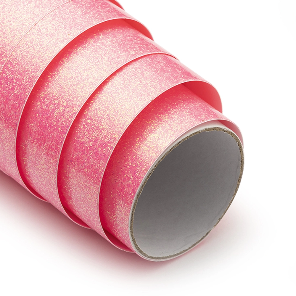 Adesivo Vinil Glitter Holográfico - Rosa Pink - Mimo - 30,5 cm x 1,22 m - 1 Unid