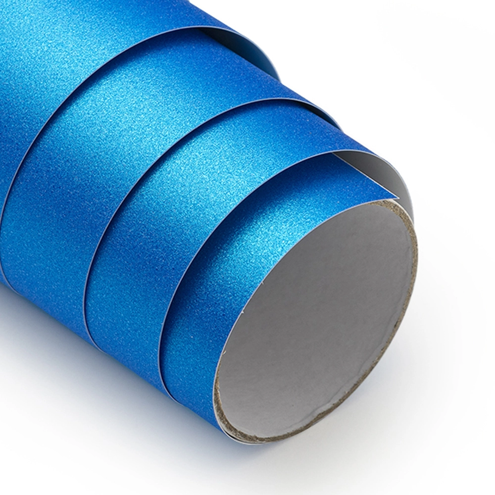 Adesivo Vinil Glitter - Azul Céu - Mimo - 30,5 cm x 1,22 m - 1 Unid