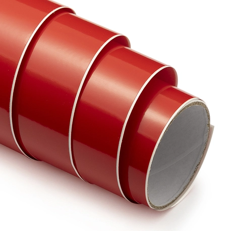 Adesivo Vinil Color Pop Brilho - Vermelho Puro - Mimo - 30,5 cm x 1,22 m - 1 Unid