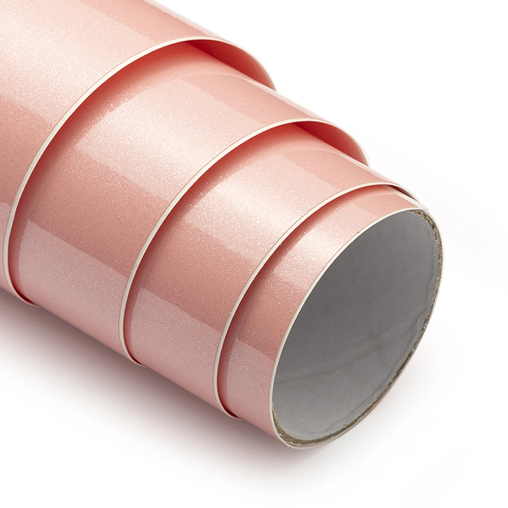 Adesivo Vinil Perolizado Brilho - Rosa Chiclete - Mimo - 30,5 cm x 1,22 m - 1 Unid