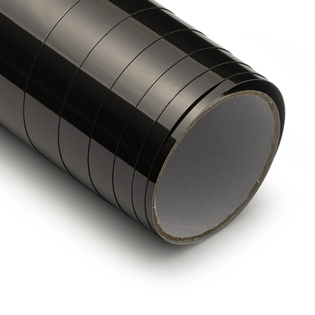 Adesivo Vinil Metálico - Preto - Mimo - 30,5 cm x 1,22 m - 1 Unid