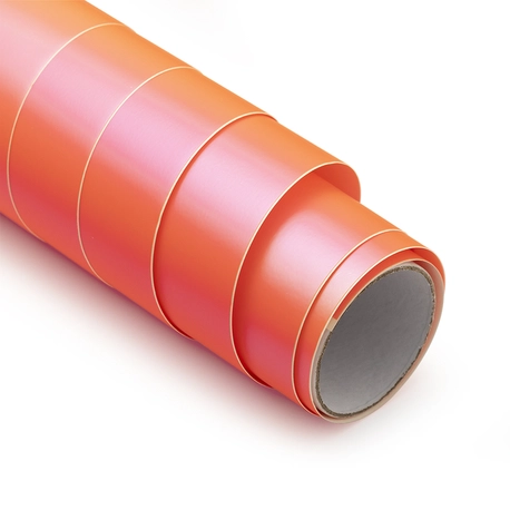 Adesivo Vinil Luminous Neon - Vermelho Tomate - Mimo - 30,5 cm x 1,22 m - 1 Unid