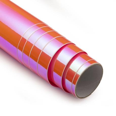 Adesivo Vinil Holográfico - Rosa Chiclete - Mimo - 30,5 cm x 1,22 m - 1 Unid
