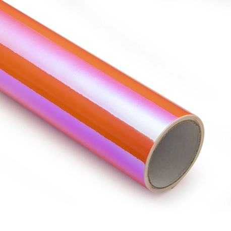 Adesivo Vinil Holográfico - Rosa Chiclete - Mimo - 30,5 cm x 1,22 m - 1 Unid