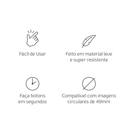 Máquina de Botton Mimo Pin