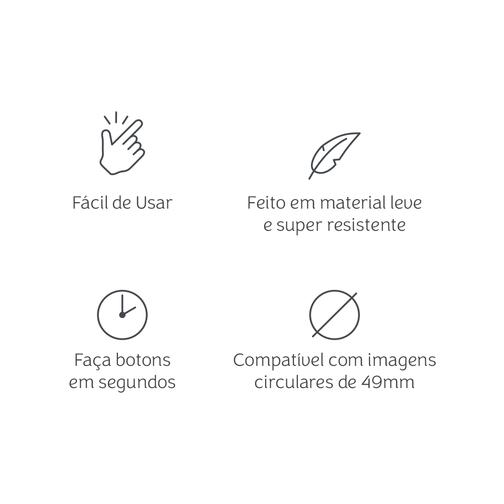 Máquina de Botton Mimo Pin