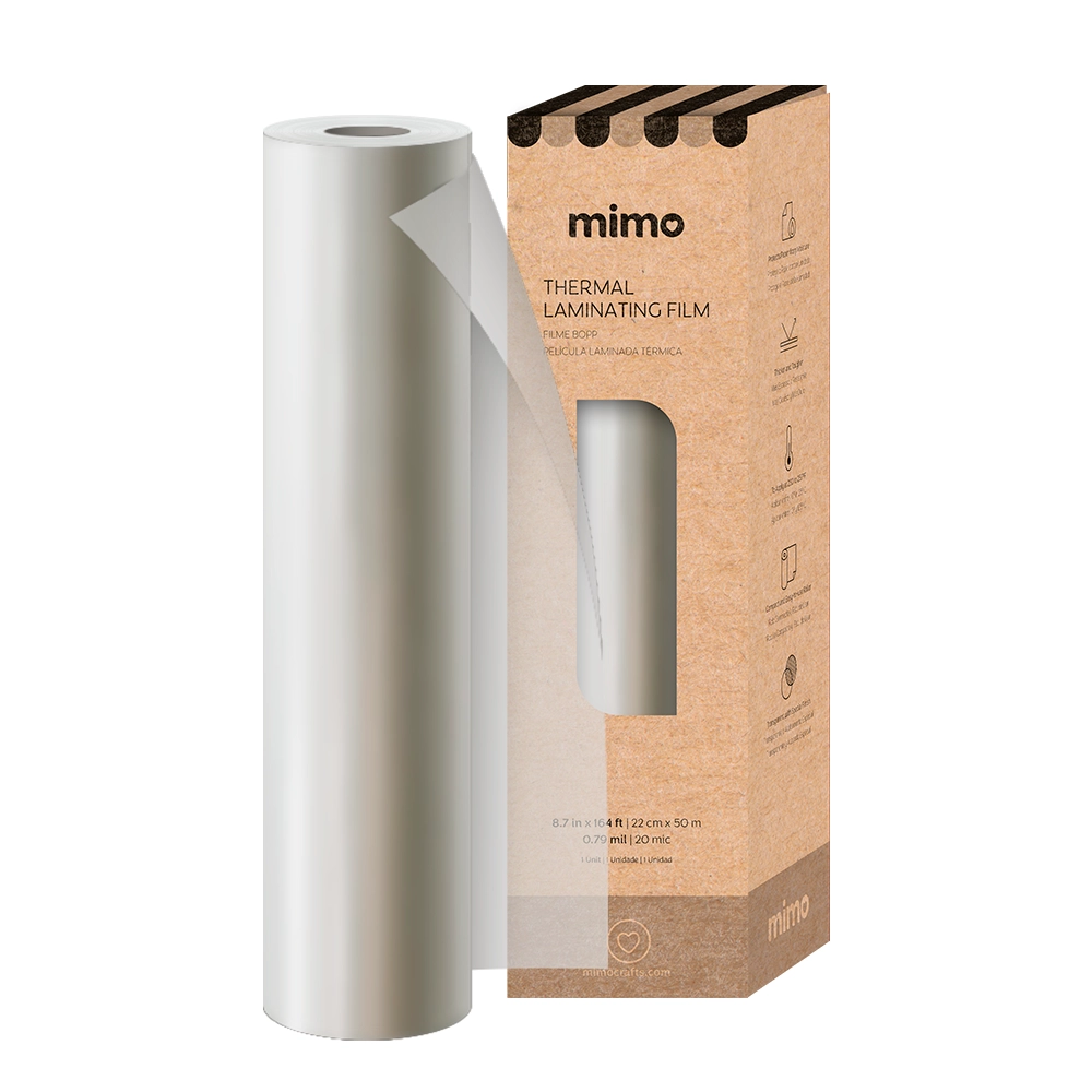 Filme BOPP Fosco Mimo - 22 cm x 50 m - 20 mic