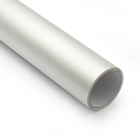Adesivo Vinil Glitter - Prata - Mimo - 30,5 cm x 1,22 m - 1 Unid