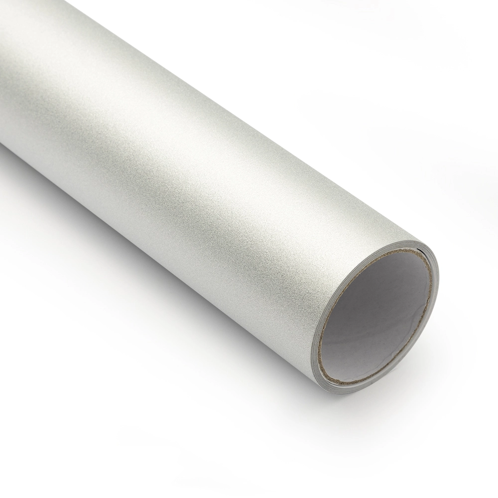 Adesivo Vinil Glitter - Prata - Mimo - 30,5 cm x 1,22 m - 1 Unid