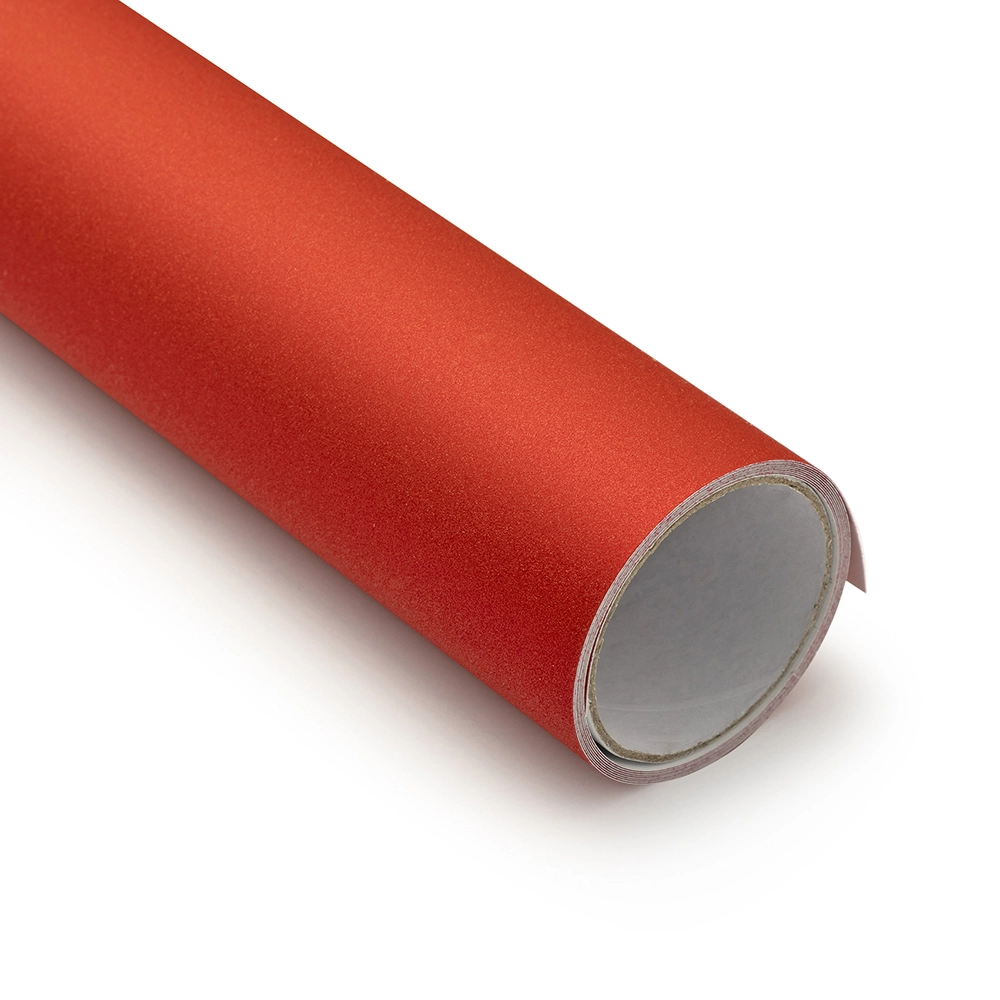 Adesivo Vinil Glitter - Vermelho Puro - Mimo - 30,5 cm x 1,22 m - 1 Unid